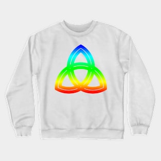 Interlaced Double Triquetra Crewneck Sweatshirt